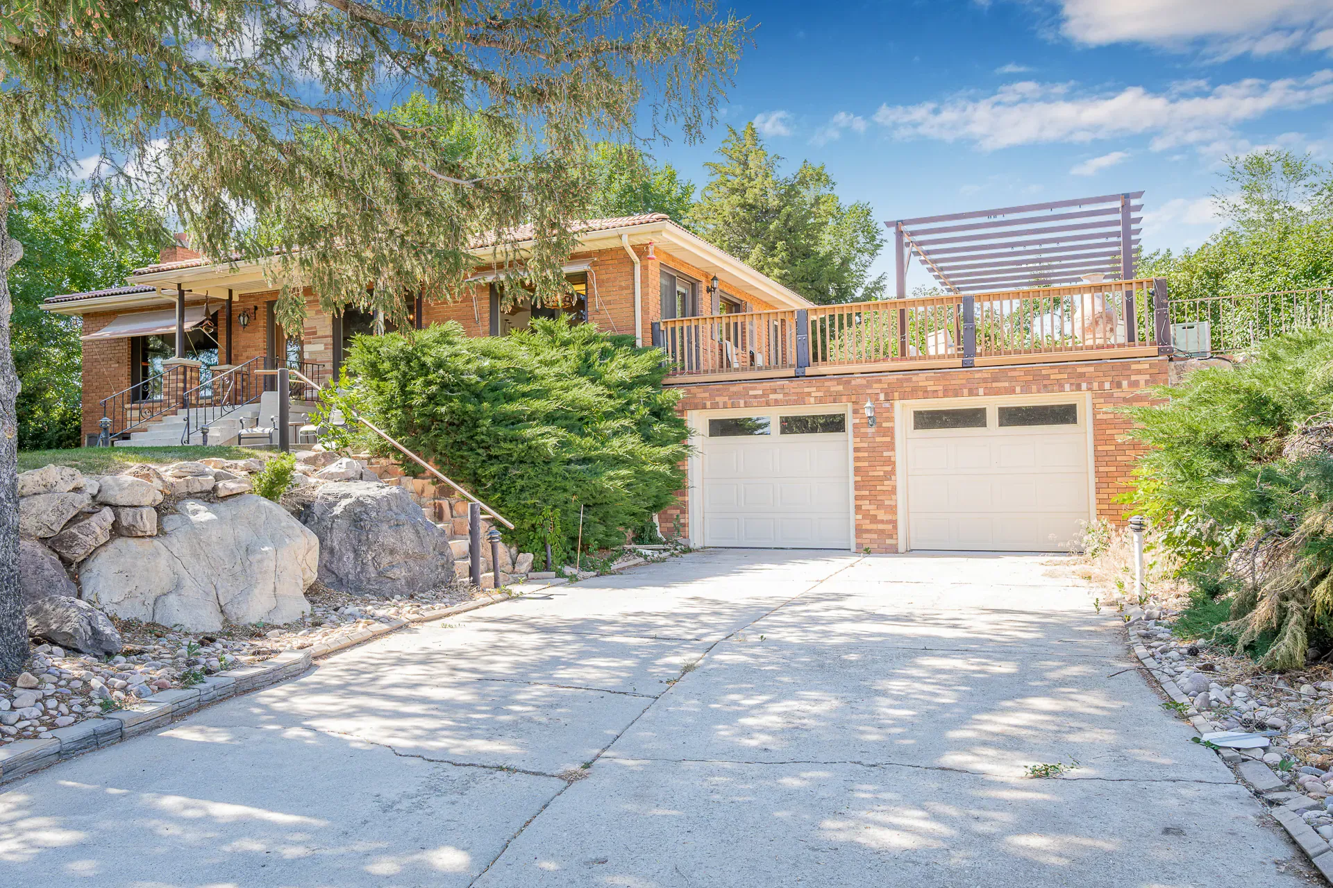 Exterior real estate listing photo, Utah