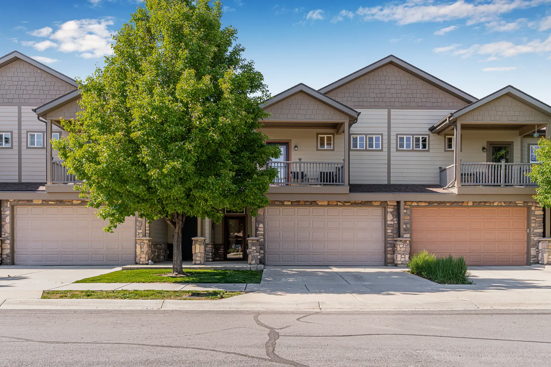 Exterior real estate listing photo, Utah