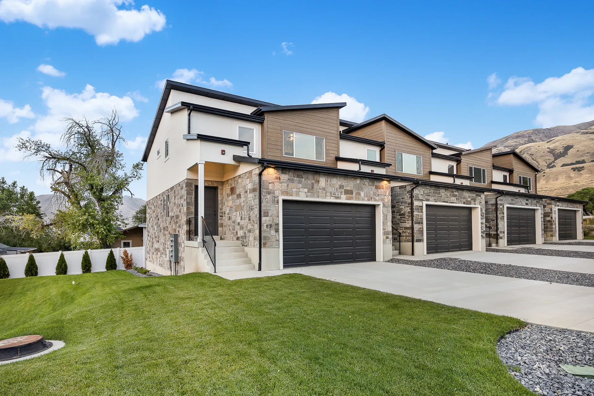 Exterior real estate listing photo, Utah